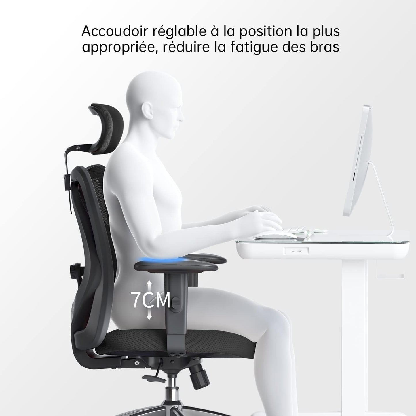 Chaise de Bureau Ergonomique