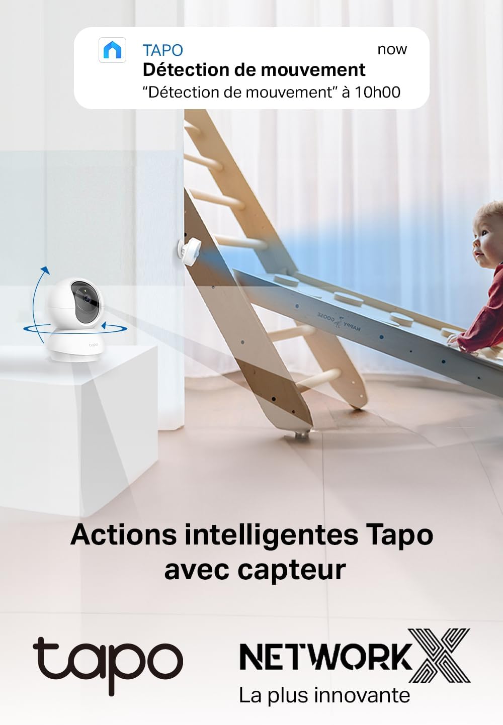 Tapo 2K Caméra Surveillance WiFi