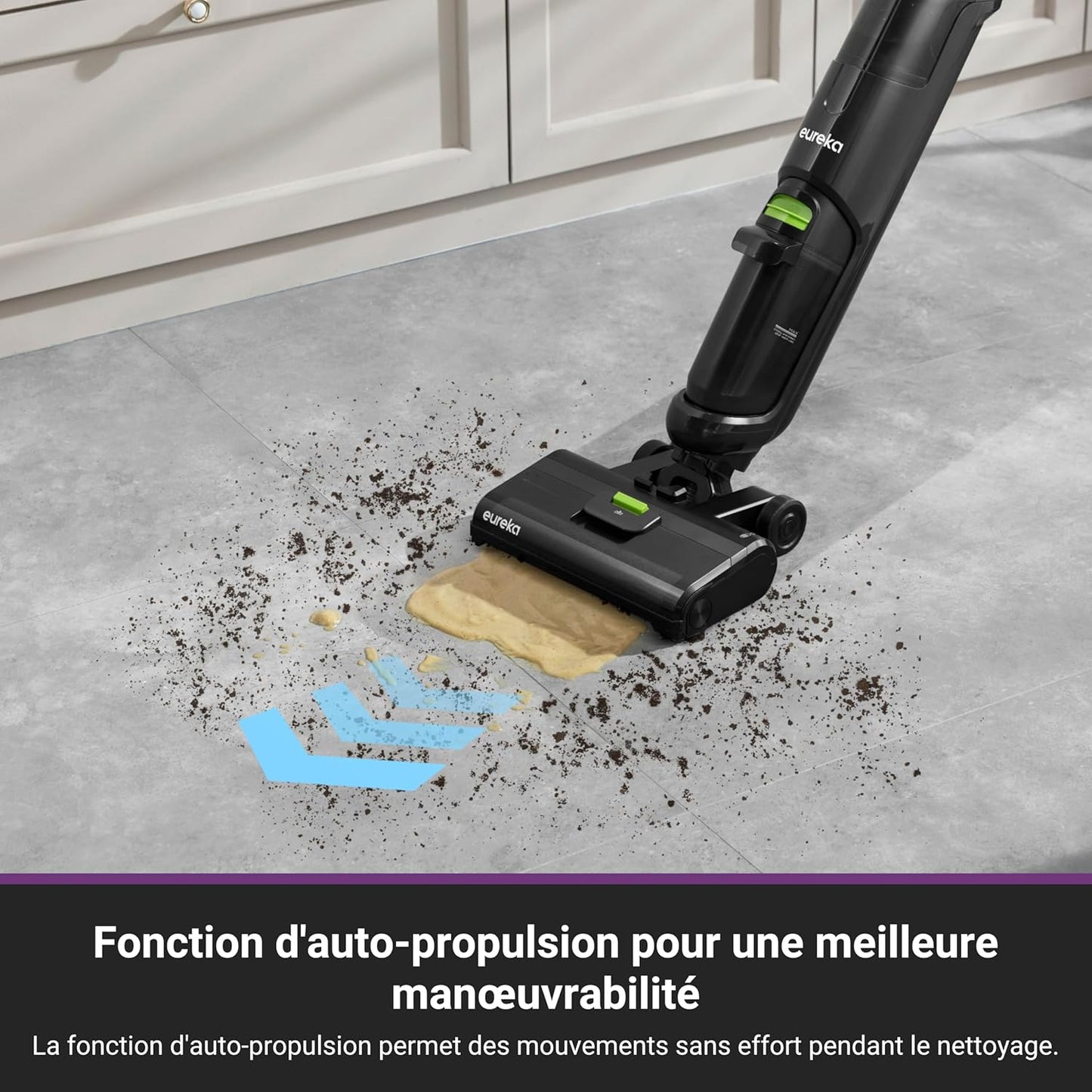 EUREKA NEW400 Aspirateur Laveur sans Fil